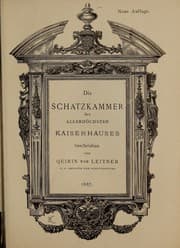 Tapa de Die Schatzkammer des Allerhöchsten Kaiserhauses