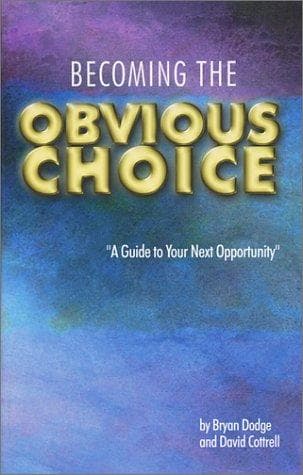 Tapa de Becoming the Obvious Choice