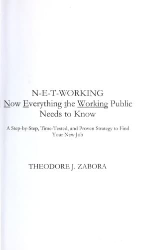 Tapa de N-E-T-Working, now everything the working public needs to know