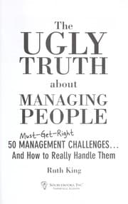 Tapa de The ugly truth about managing people