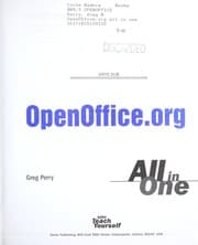 Tapa de Openoffice.org all in one