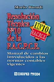 Tapa de Resolucion Tecnica N 10 de La F.A.C.P.C.E