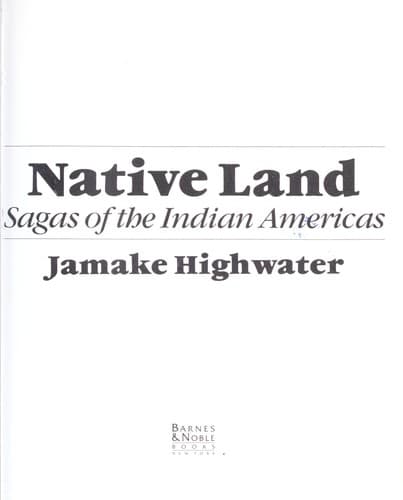 Tapa de Native land