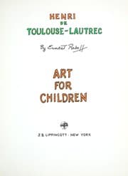 Tapa de Henri de Toulouse-Lautrec