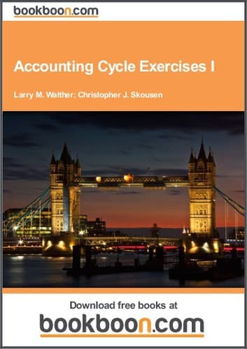 Tapa de Accounting Cycle Exercises I