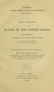 Tapa de Genera floræ Americæ Boreali-orientalis illustrata