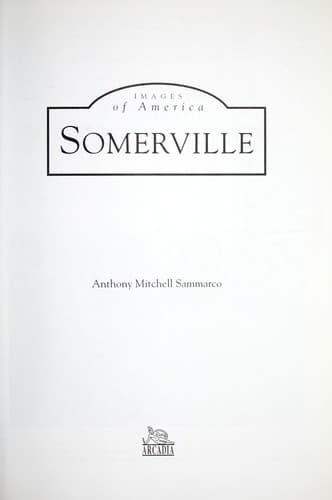Tapa de Somerville, MA