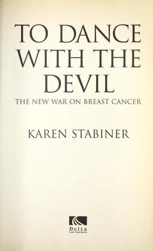 Tapa de To dance with the devil