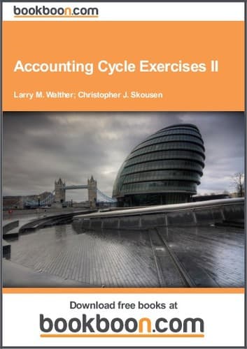 Tapa de Accounting Cycle Exercises II