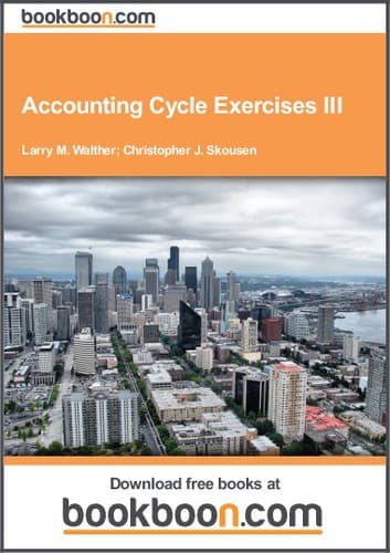 Tapa de Accounting Cycle Exercises III