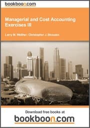 Tapa de Managerial and Cost Accounting Exercises III