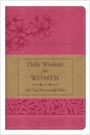 Tapa de King James Version Daily Wisdom for Women
