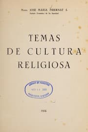 Tapa de Temas de cultura religiosa