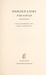 Tapa de Harold Laski