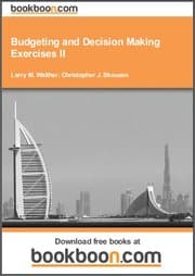 Tapa de Budgeting and Decision Making Exercises II