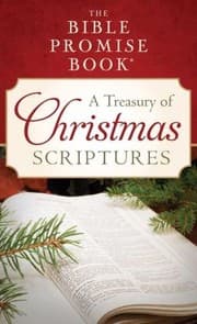 Tapa de The Bible Promise Book: A Treasury of Christmas Scriptures
