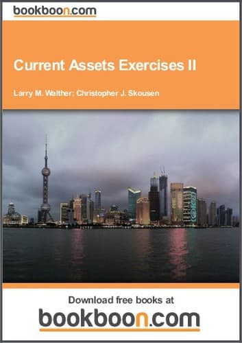 Tapa de Current Assets Exercises II