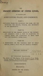 Tapa de The present condition of United Canada, as regards her agriculture, trade, and commerce ..