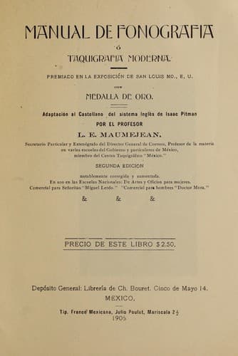 Tapa de Manual de fonografia