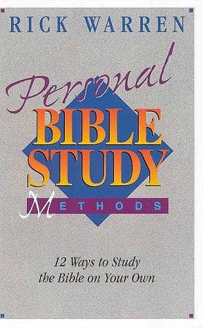 Tapa de Personal Bible Study Methods