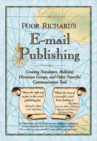 Tapa de Poor Richard's e-mail publishing