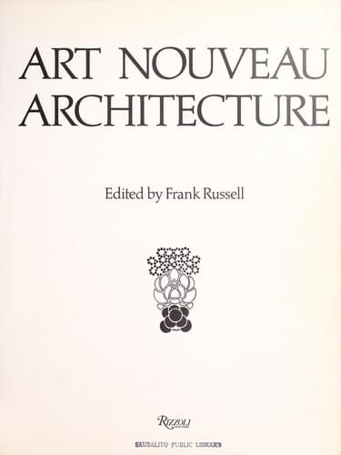 Tapa de Art Nouveau Architecture