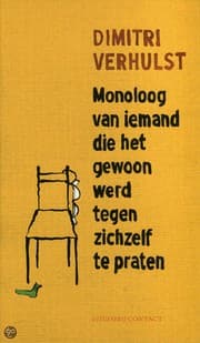 Tapa de Monoloog van iemand die het gewoon werd tegen zichzelf te praten