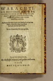 Tapa de Warachtige historie ende beschriuinge eens lants in America ghelegen, vviens invvoonders vvilt, naeckt, seer godloos, ende vvreede menschen eters sijn