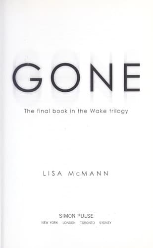 Tapa de Gone