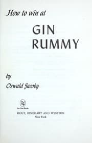 Tapa de How to Win at Gin Rummy