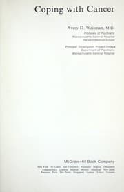 Tapa de Coping with cancer