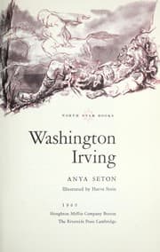 Tapa de Washington Irving