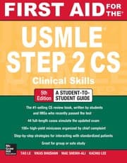 Tapa de First Aid for the USMLE Step 2 CS (Clinical Skills)