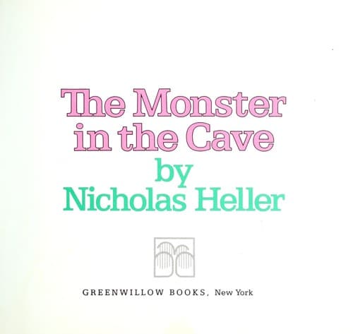 Tapa de The monster in the cave