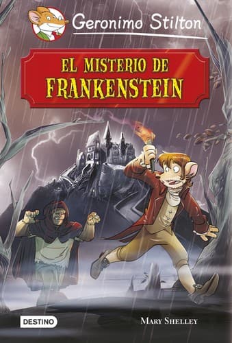 Tapa de El misterio de Frankenstein