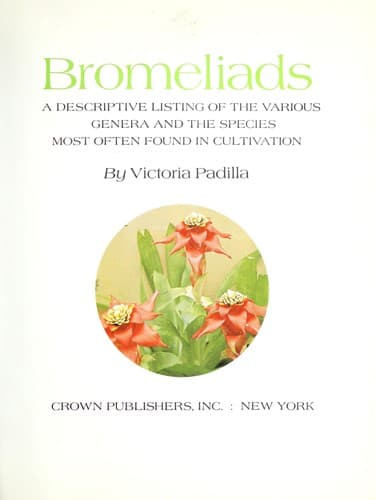 Tapa de Bromeliads