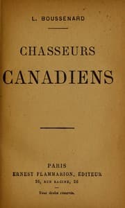 Tapa de Chasseurs canadiens