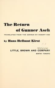 Tapa de The return of Gunner Asch: zero eight-fifteen III