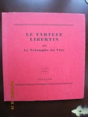 Tapa de Le Tartuffe Libertin ou le Triomphe du Vice