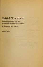 Tapa de British transport : an economic survey from the seventeenth century to the twentieth