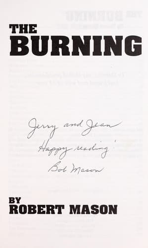 Tapa de The Burning