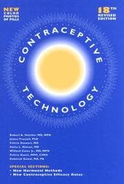Tapa de Contraceptive Technology -Trade 18th Ed