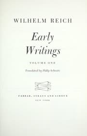 Tapa de Early writings