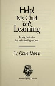 Tapa de Help! My child isn't learning