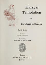 Tapa de Harry's temptation, or, Christmas in Canada