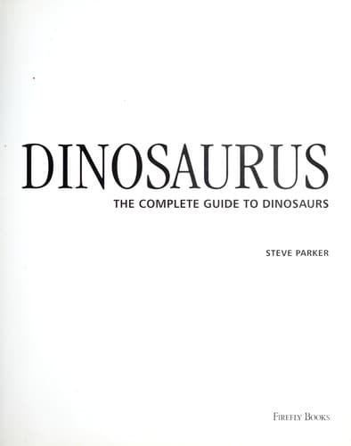 Tapa de Dinosaurus