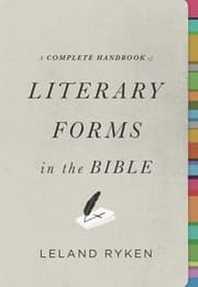 Tapa de A complete handbook of literary forms in the Bible