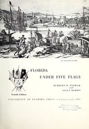 Tapa de Florida under five flags