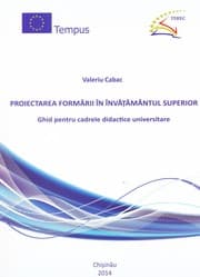 Tapa de Proiectarea formării în învăţămîntul superior