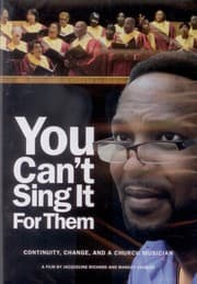 Tapa de You Can't Sing It for Them [videorecording]